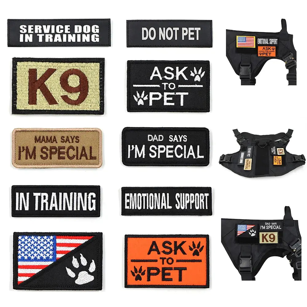 K9 Harness & Collar Patches