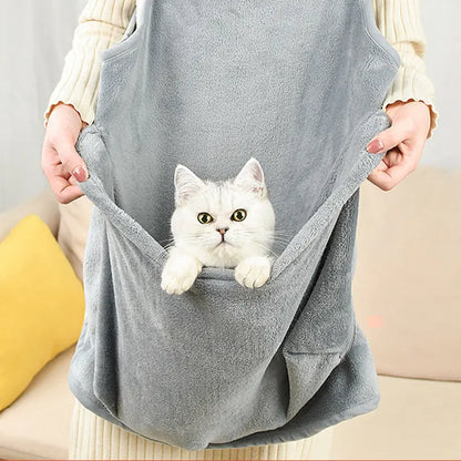 Winter Plush Pets Carrier Pouch