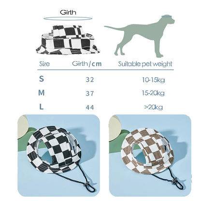 Pet Dog Cat Cap Breathable Summer Sunhat